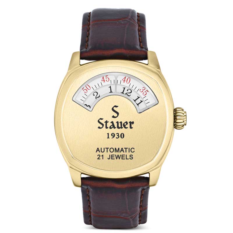 Stauer 1930 Gold-Finished Dashtronic Watch